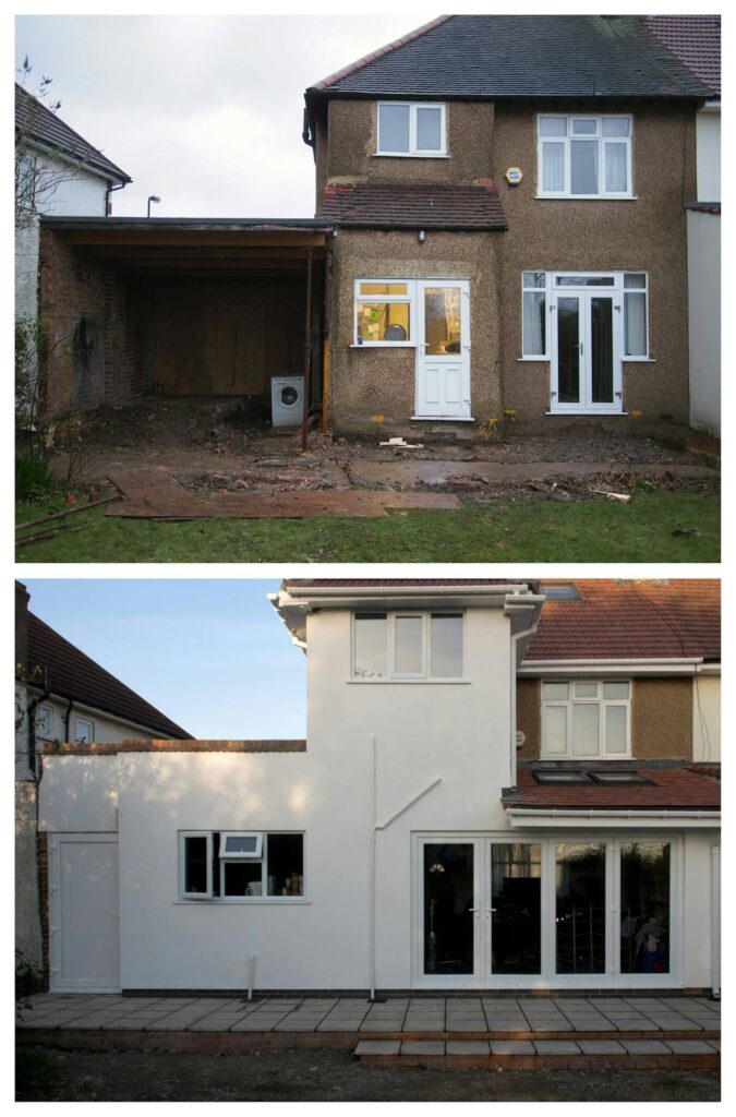 House Before and After